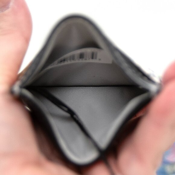 Marc Jacobs New York Graffiti Leather Logo Card Case Mini Wallet NWT - Picture 4 of 5